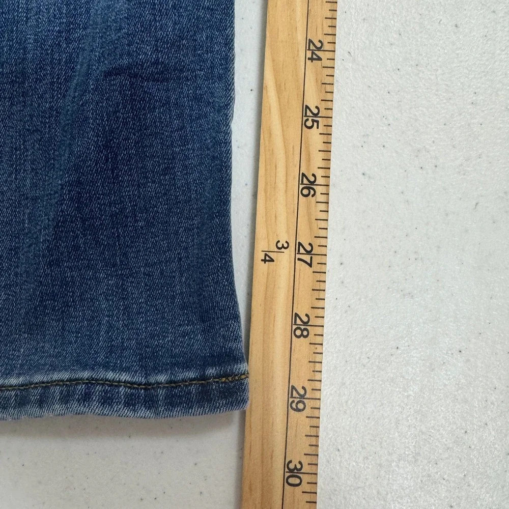 Banana Republic Traveler Slim Fit Jeans Mens 34x30 Medium Wash Blue Denim 5543